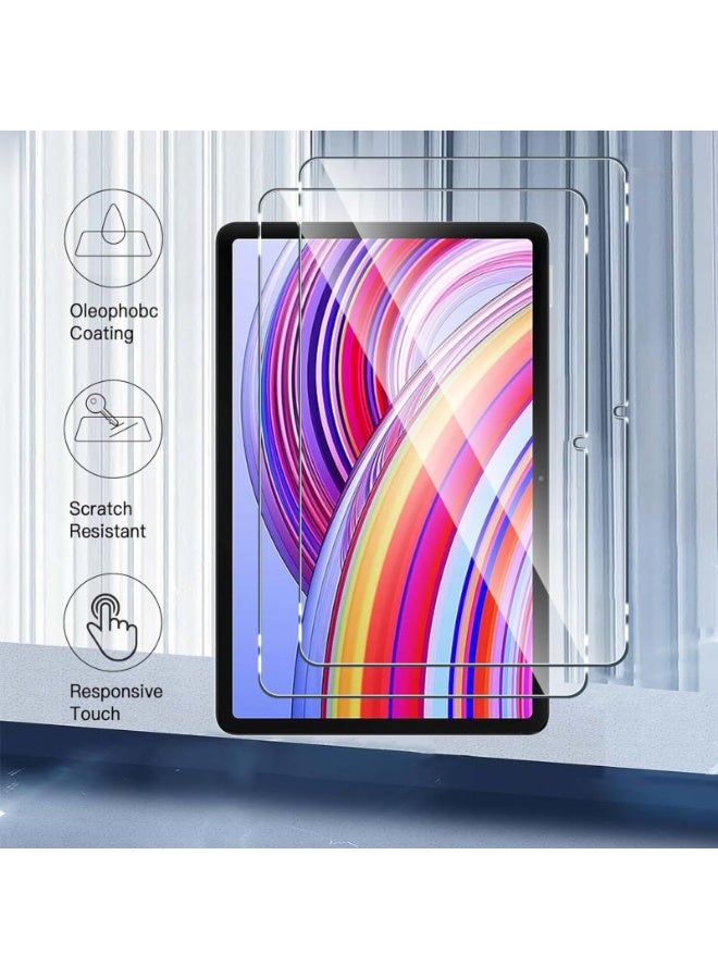 2Pack Screen Protector for Xiaomi Redmi Pad 2 11 2025, 9H Hardness Tempered Glass Film, Ultra Resistant Anti-Fingerprints HD-Clear Tablet Film for Redmi Pad 2 11 - Image 2
