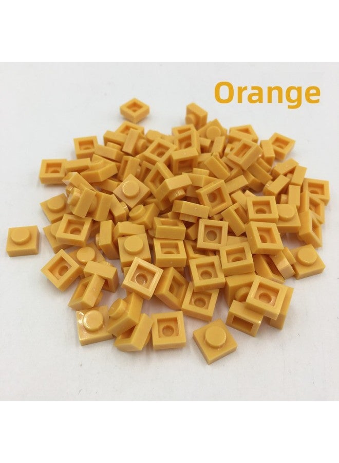 Building Block Parts Small Particles Basic Parts Short 1*1 Hole Pixel Particles Assembled Building Blocks Draw Two-dimensional Code 0.1 Kg/bag