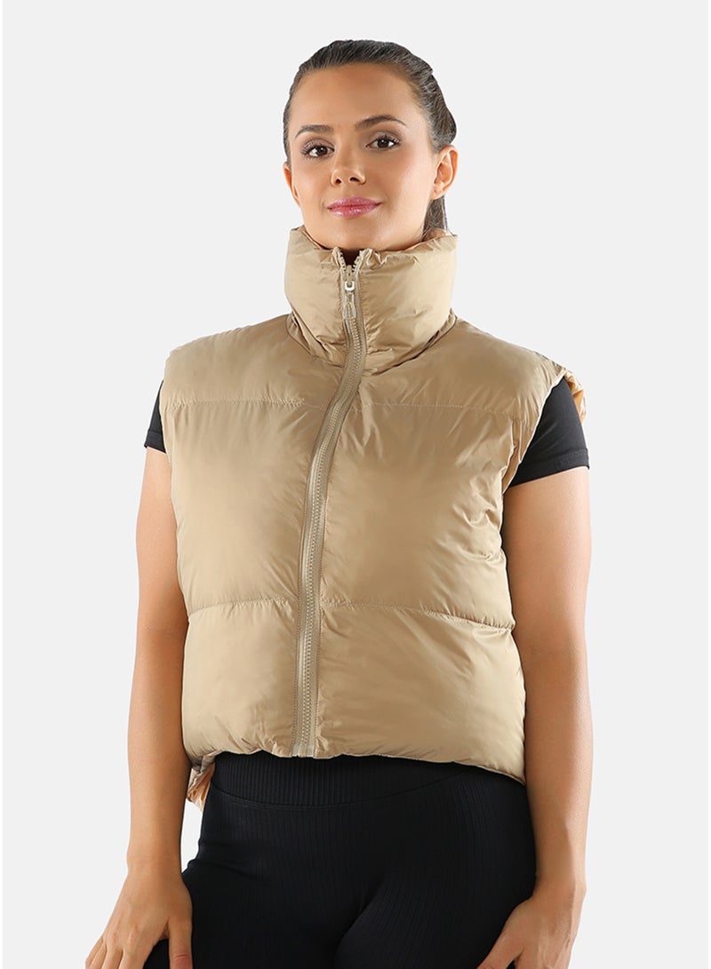 London Rag Women's Reversible Vest Puffer Jacket - Image 1