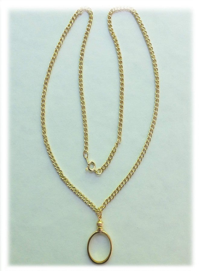 BeadExplosion Coin Holder Bezel Quarter USA 25 Cent Gold Plated Link Necklace 24" Chain Kit Parts - Image 4
