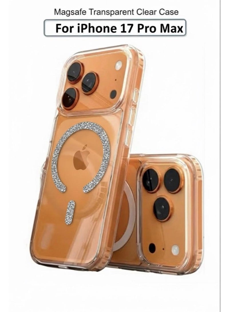 New Case iPhone 17 Pro max Magsafe Case Cover ，Strong Magnetic, Military-Grade Drop Protection, Compatible with MagSafe & Magnetic Phone Accessory - Image 2