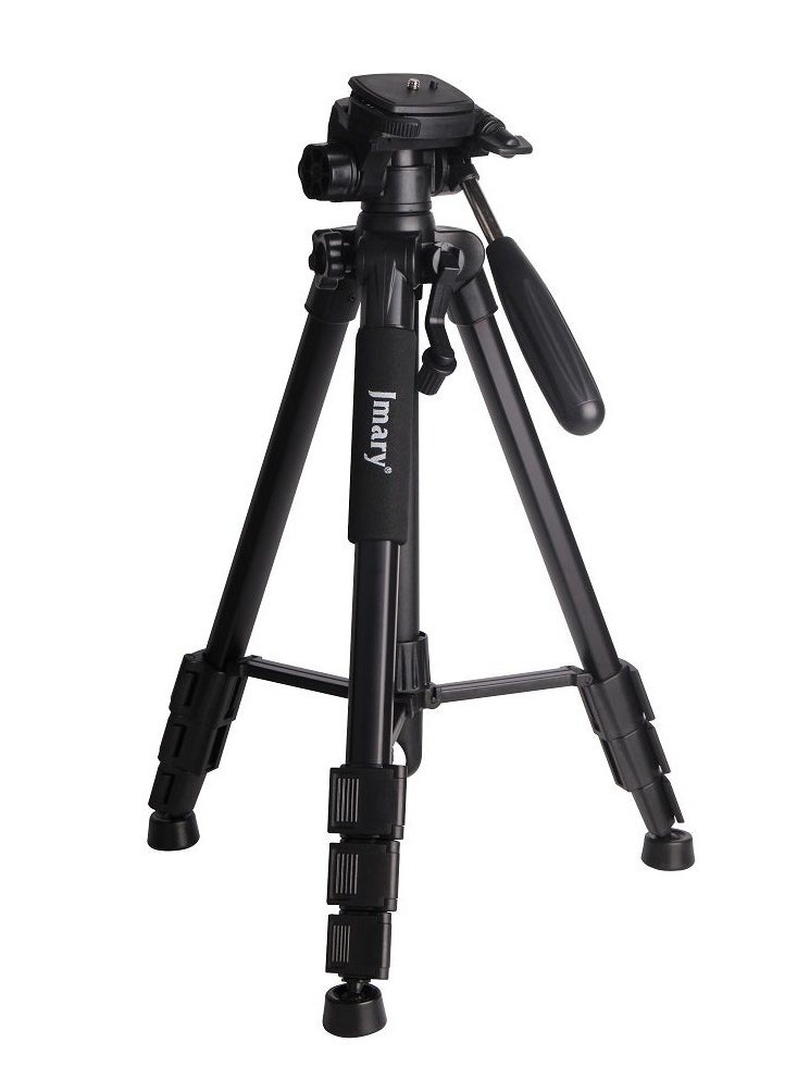 Jmary Professional Aluminum Tripod Monopod For All DSLR Cameras (Black) KP-2254  - Image 2