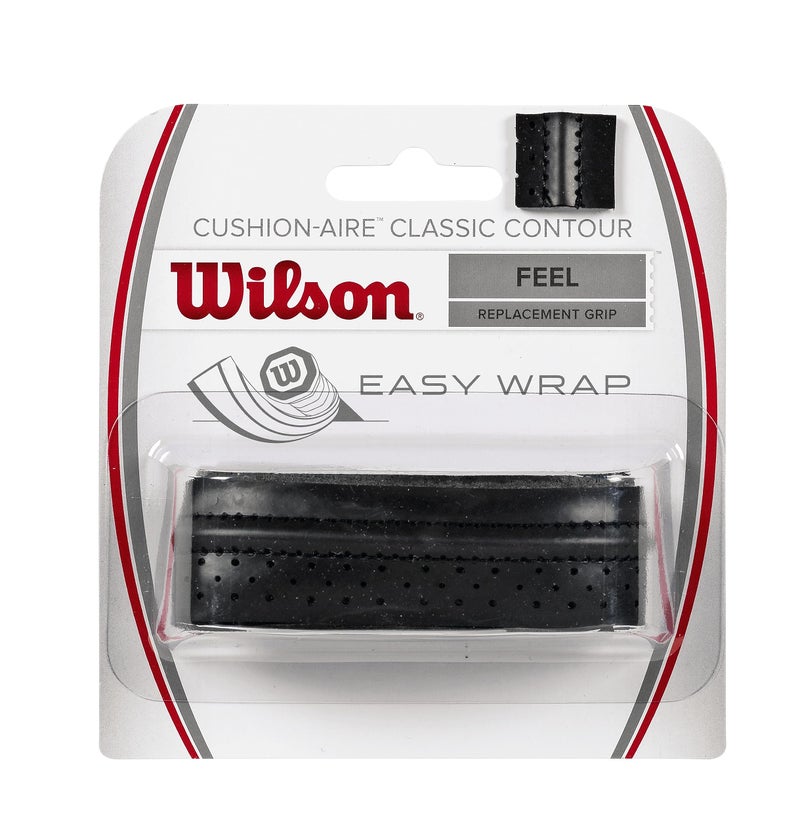 Wilson Sporting Goods Classic Contour Replacement Tennis Racquet Grip  Black  One Size (Wrz4203Bk) - Image 1
