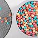 GOGOSO Ball Pit Balls for Toddler Baby Plastic Playballs Kids Soft Pastel Pelotas NonToxic BPAFreeCream PinkOrangeGreen100 Balls - Image 2