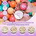 GOGOSO Ball Pit Balls for Toddler Baby Plastic Playballs Kids Soft Pastel Pelotas NonToxic BPAFreeCream PinkOrangeGreen100 Balls - Image 4