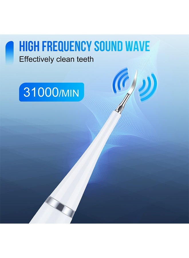 JS Electric Teeth Cleaner, 7-in-1 Ultra Whitening Electric Toothbrush & Teeth Cleaning Kit with Plaque, for Home and Travel, Oral Hygiene Set - Image 2