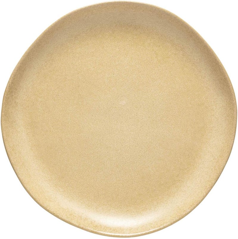Costa Nova Ceramic Stoneware 11 Dinner Plate  Livia Collection Champagne  Microwave  Dishwasher Safe Dinnerware  Food Safe Glazing  Restaurant Quality Tableware - Image 1