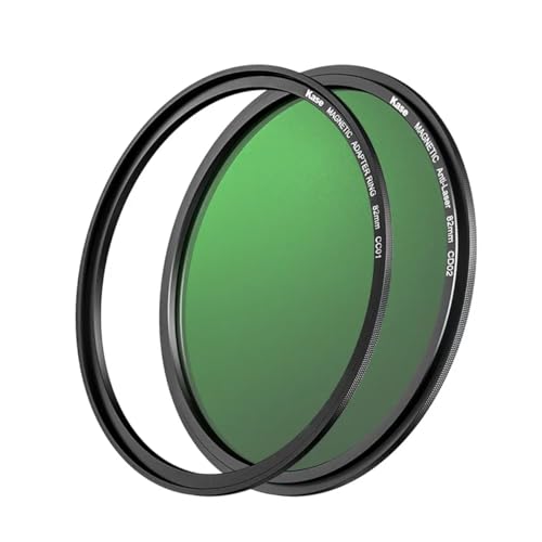 Kase 82mm Wolverine Magnetic Anti-Laser Filter Camera Lens CMOS Sensor Laser Protection Filter, Shockproof Tempered Optical Glass - Image 1