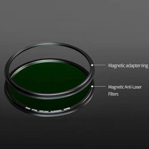 Kase 82mm Wolverine Magnetic Anti-Laser Filter Camera Lens CMOS Sensor Laser Protection Filter, Shockproof Tempered Optical Glass - Image 5
