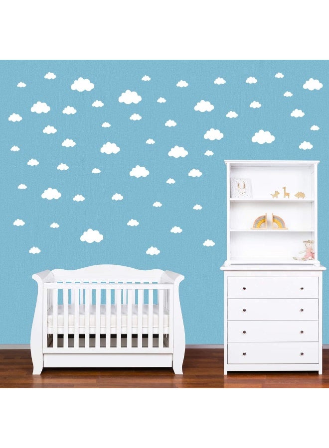 BugyBagy White Clouds Wall Vinyl Wall Decals/Stickers - Image 3