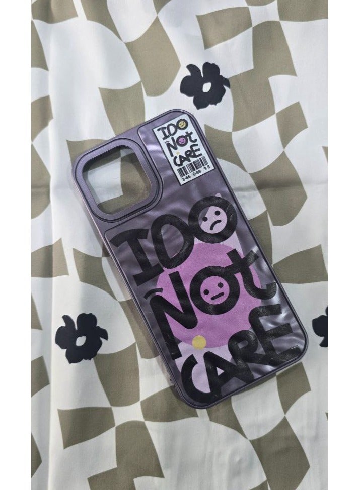 CATANES Letter Phone Case Cover for Apple iPhone 13 Pro Max Purple-1