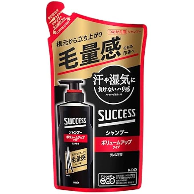SUCCESS VOLUME UP HAIR SHAMPOO 280 ML REFILL - Image 1