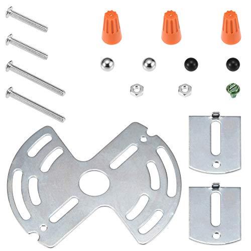 Canomo Lighting Adjustable Crossbar Kit Multifunctional Light Fixture Crossbar Plate Support to 35lb for Mount Wall Light, Close to Ceiling Light, Chandelier, 1 Set - Image 5
