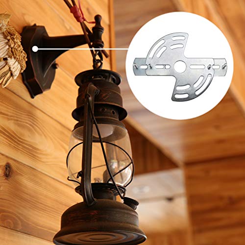 Canomo Lighting Adjustable Crossbar Kit Multifunctional Light Fixture Crossbar Plate Support to 35lb for Mount Wall Light, Close to Ceiling Light, Chandelier, 1 Set - Image 4