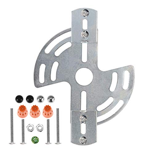 Canomo Lighting Adjustable Crossbar Kit Multifunctional Light Fixture Crossbar Plate Support to 35lb for Mount Wall Light, Close to Ceiling Light, Chandelier, 1 Set - Image 1