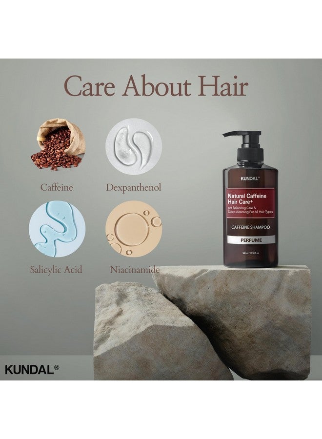 كاندال شامبو كوندال للشعر بالكافيين [زهر الكرز] للعناية بفروة الرأس، تنظيف عميق، مناسب لجميع أنواع الشعر، 500 مل - Image 3
