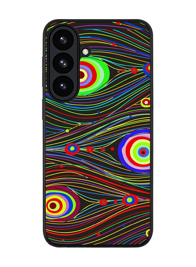 Stylizedd For Samsung Galaxy S26 Case,Slim fit Camera Protection, Shockproof Thin Phone cover  - Peacock Eyes - Image 1