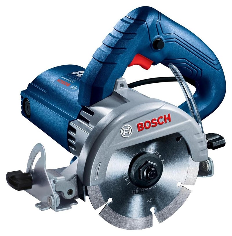 BOSCH Professional GDC 140 Electric Tile Cutter, Electric Tile Cutter with Chuck Wrench, 3kg 100 Grams, Protection Guard & Double Insulation, Low Vibration Tile Cutter, 1 Yr Warranty - Image 1