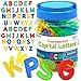 EXBEPE Transparent Capital Letters 52 Pcs for Light TableLight Table Toys and Manipulatives for KidsEducational Alphabet Set - Image 2