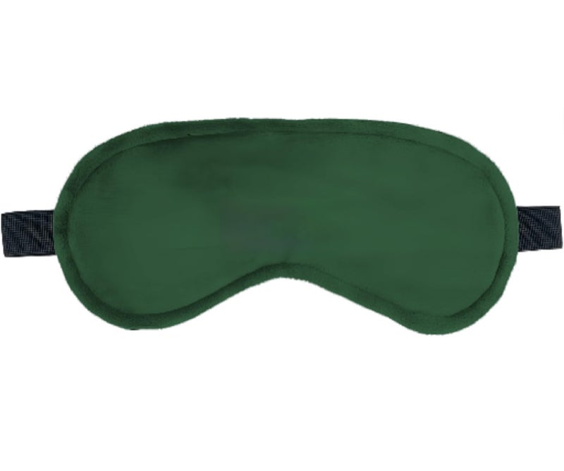 Pumpum Microfiber Travel Pillow with Eye Mask – Soft Neck Support Pillow for Airplane, Car, Train & Office – Compact & Lightweight Travel Essentials Set for Men & Women,Green - Image 3
