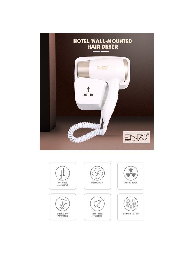 ENZO - Enzo Hair Dryer 3000W Electrical Wall Mounted Professional - Image 1