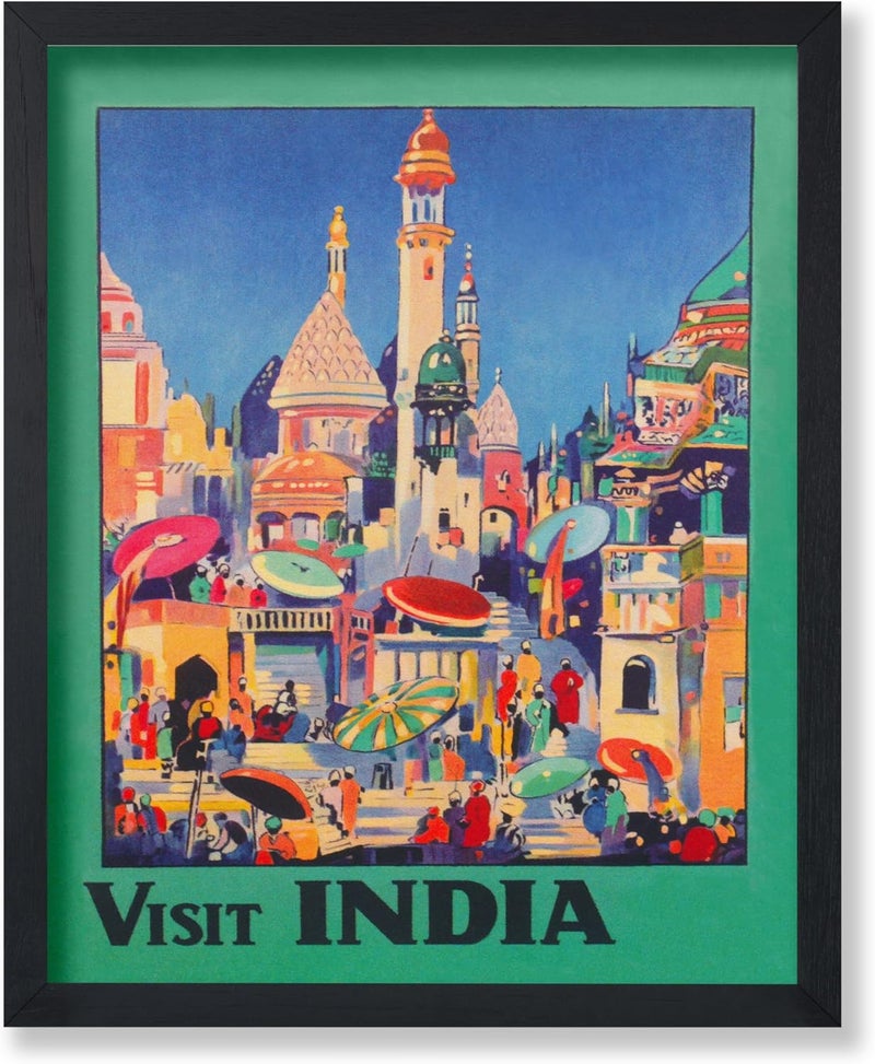 Poster Master Vintage India Wall Art Poster - Image 1