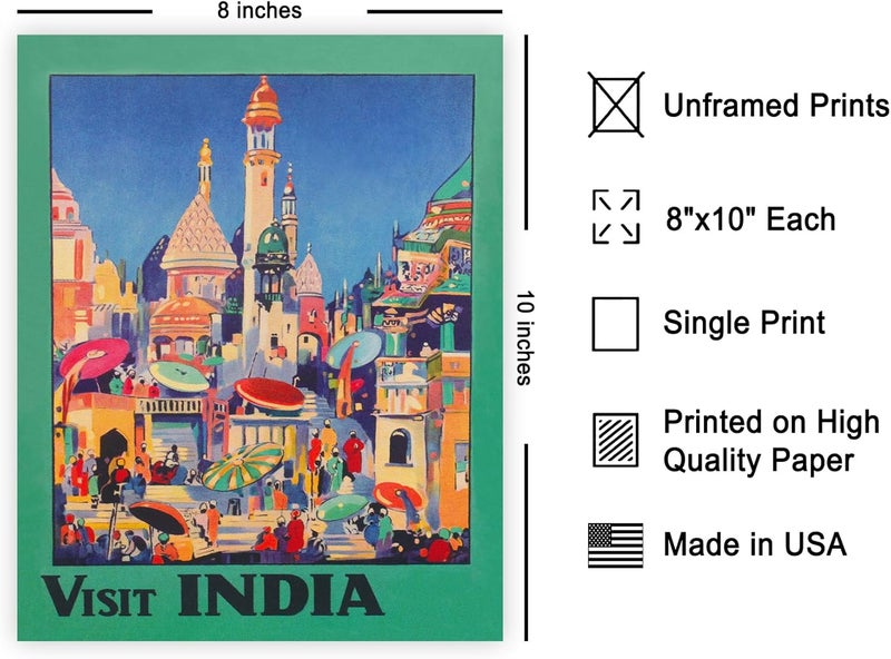 Poster Master Vintage India Wall Art Poster - Image 2