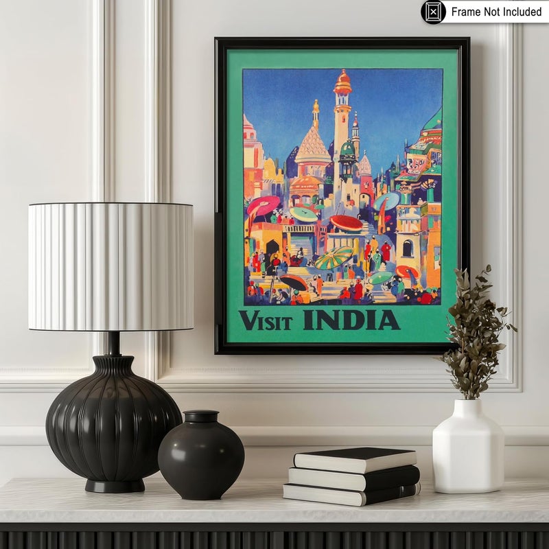 Poster Master Vintage India Wall Art Poster - Image 3