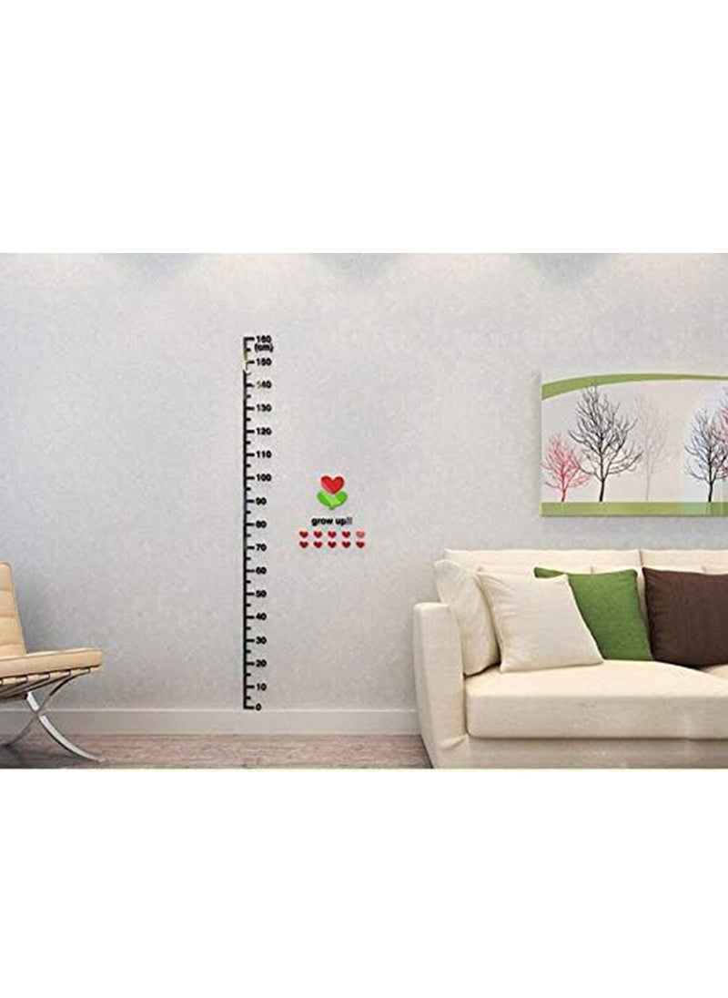 Gonice Children Height Measure Stickers 3D Funny DIY Acrylic Height Chart Sticker For Kids Room Wall Door Decorations For Living Room  - Image 4