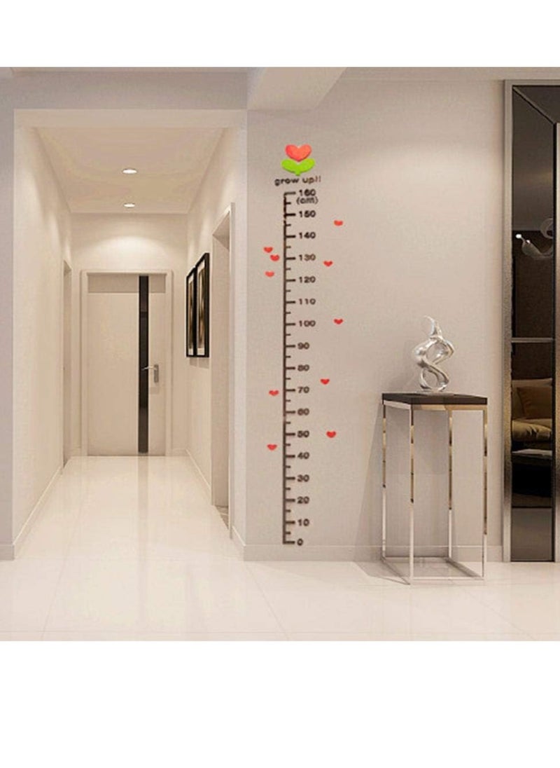 Gonice Children Height Measure Stickers 3D Funny DIY Acrylic Height Chart Sticker For Kids Room Wall Door Decorations For Living Room  - Image 5