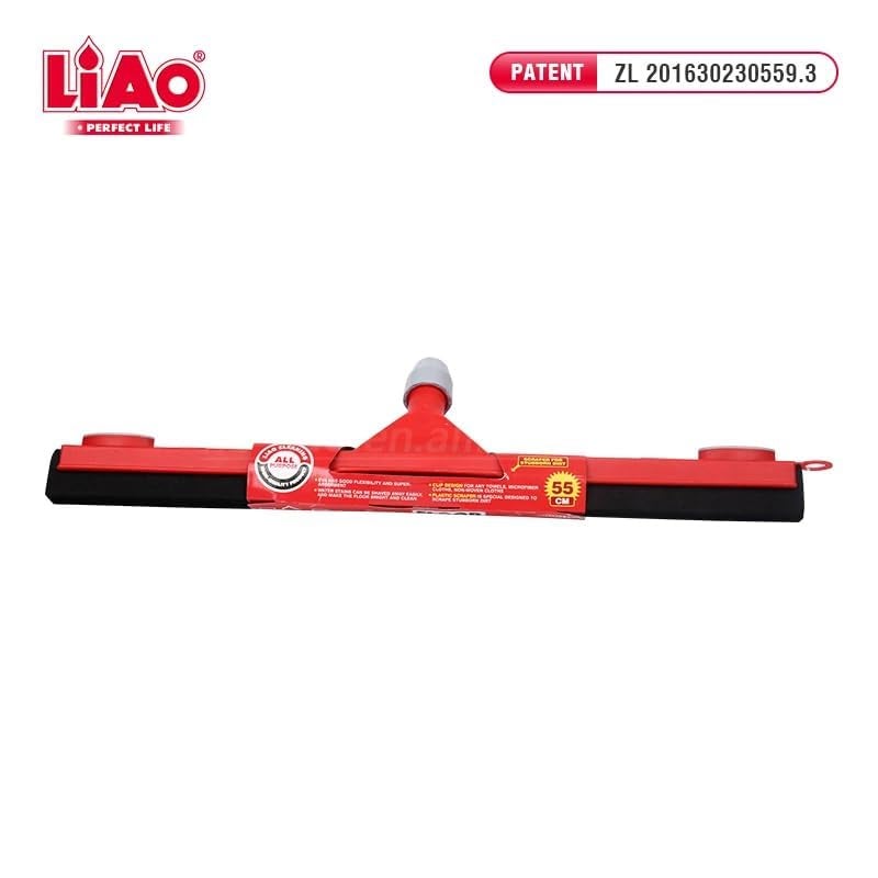 LIAO Floor Squeegee Pack of 3 | 130cm Metal Handle with 21.5-Inch EVA Blade | Heavy-Duty Floor Water Wiper for Bathroom, Kitchen & Household Cleaning - Image 4