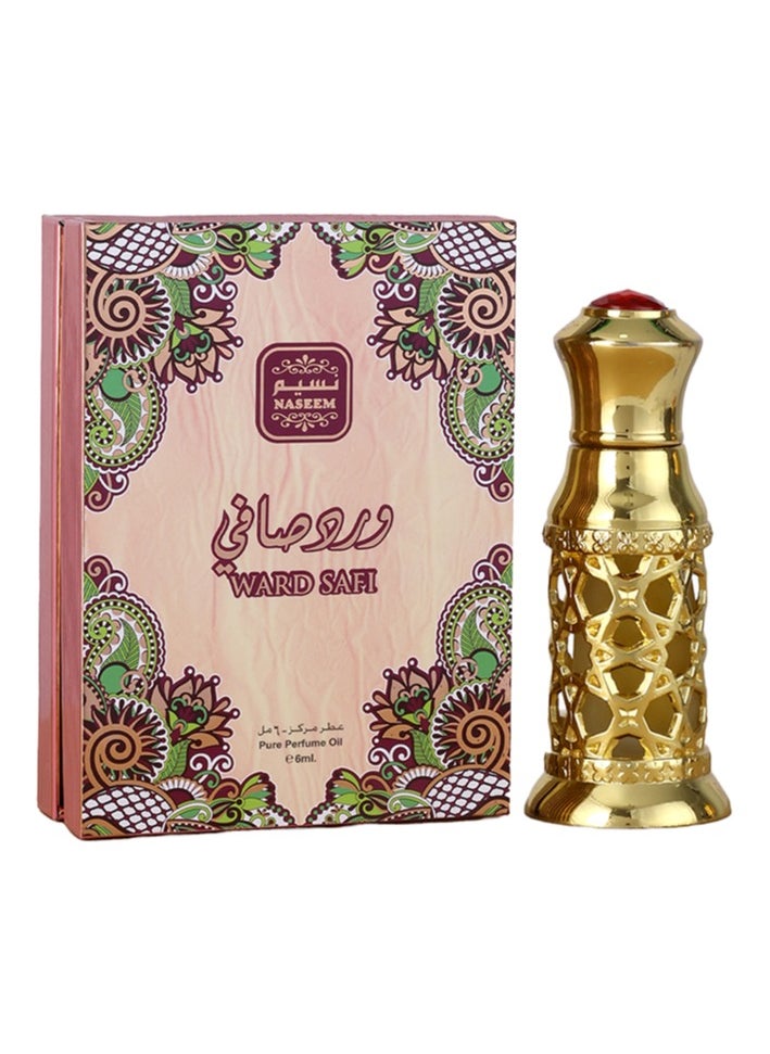 Naseem Ward Safi Perfume Oil 6ml | Alcohol-Free Rose, Sandalwood & Musk Eau De Parfum for Men & Women | Luxurious Long-Lasting Arabian Fragrance | Ideal Gift for Perfume Lovers  - Image 1