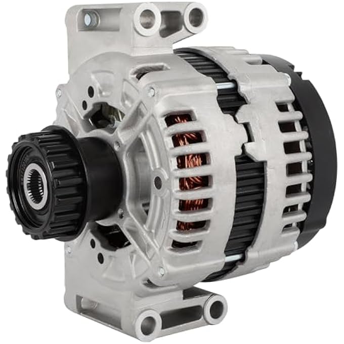 ASTOU 180 Amp 0121715009 New Alternator Compatible with 2011-2016 for Volvo S60; 2007-2015 for Volvo S80 Alternator Replacement - Image 1