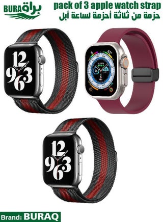 Apple Watch Band Strap For Apple Watch Ultra 2/Ultra 49mm, Series 10 46mm, 9/8/7 45mm, SE2/SE/6/5/4 44mm, 3/2/1 42mm - pzsku/Z3EC519BD44A6BC4B1F96Z/45/_/1733885690/c016dff3-c582-44b8-9503-828057254d97