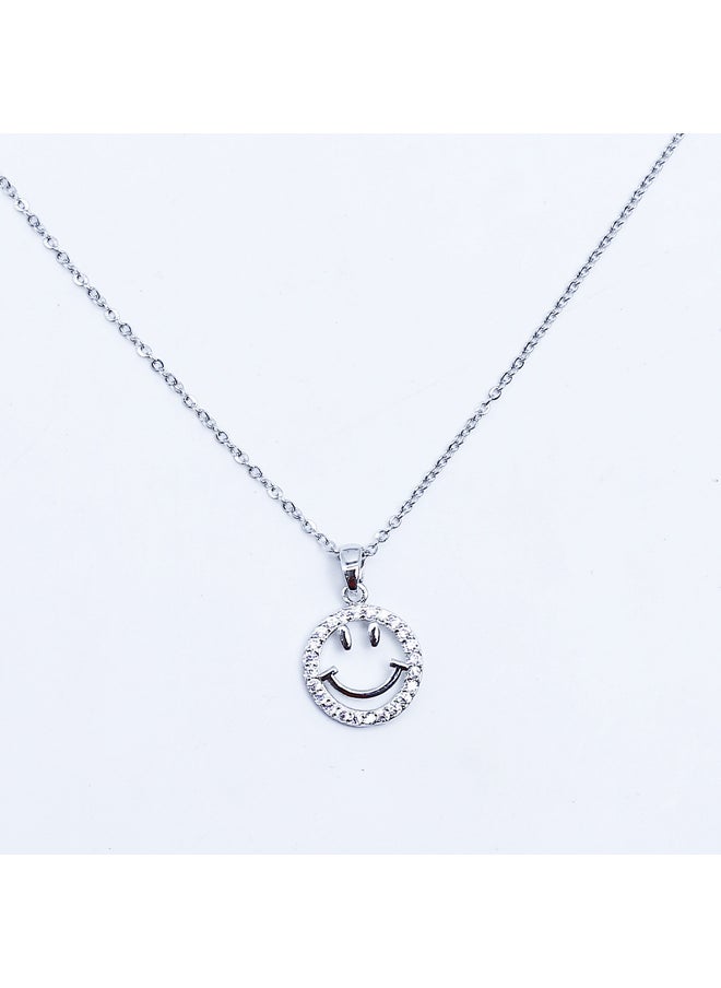 Emoji Face Soft Necklaces Of Fluffy Women's Accessories-Silver - pzsku/Z3EC52E04CF7A32F4374BZ/45/_/1715079811/7b2520ce-f5f2-4067-a052-4893d3b80120