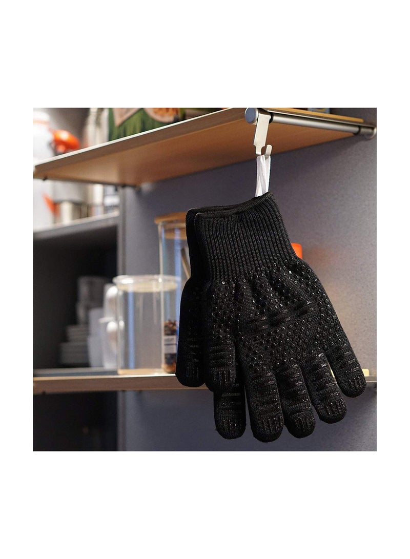 GGOOT Silicone Extreme 500? Heat Resistant Glove Cooking Oven Hot Mitt BBQ Grilling Glove  - Image 5