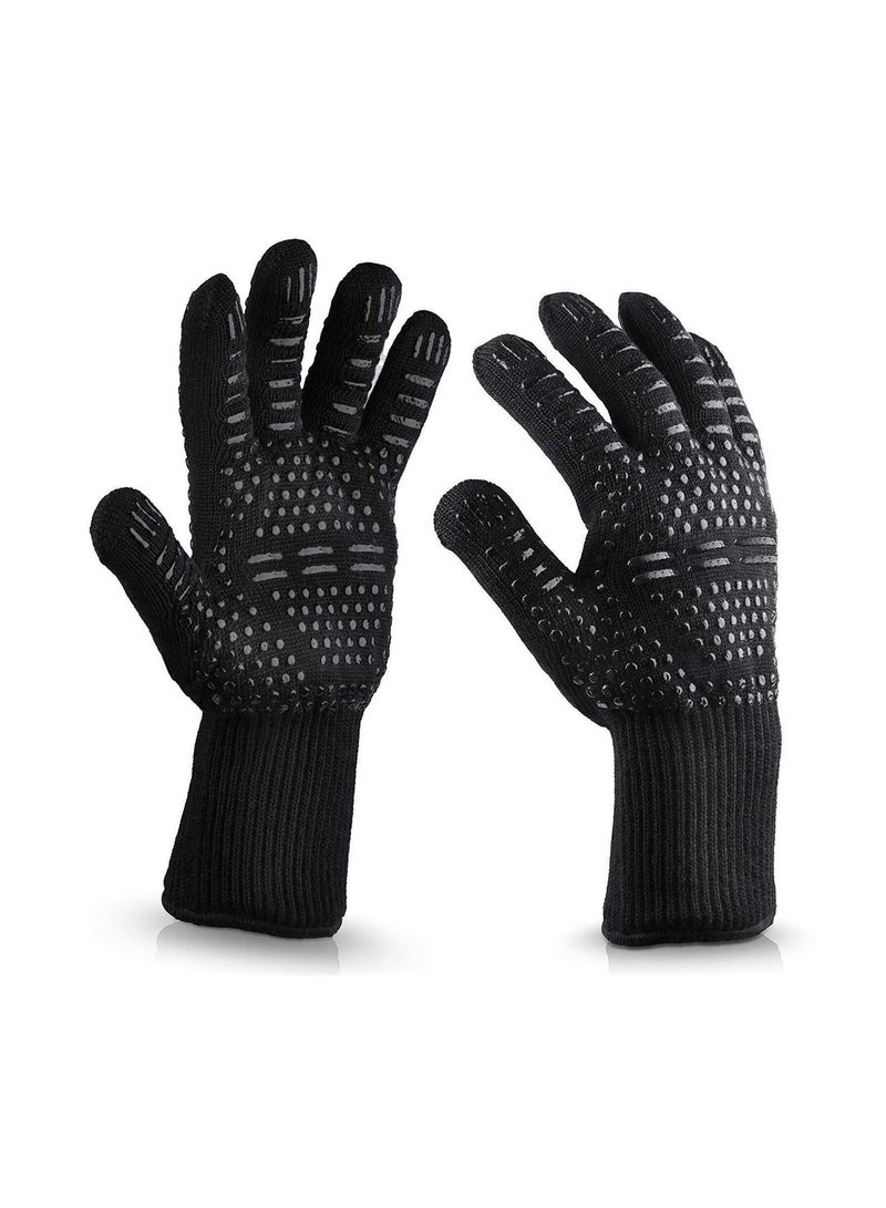 GGOOT Silicone Extreme 500? Heat Resistant Glove Cooking Oven Hot Mitt BBQ Grilling Glove  - Image 1