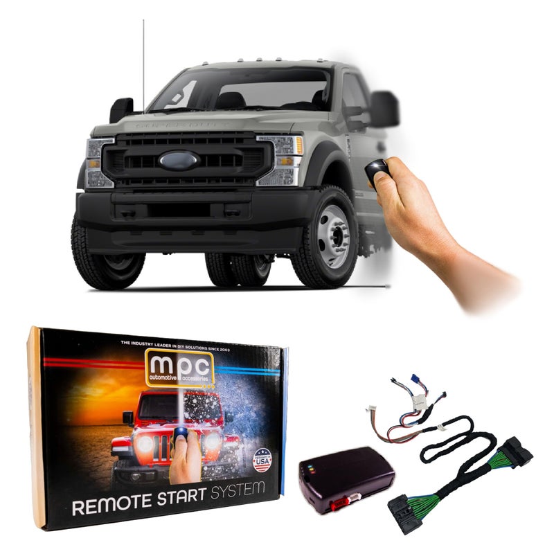 MPC Remote Start Kit Compatible with 20172022 Ford F550 Super Duty Plug and Play Starter Push Lock 3X to Start Uses OEM FOB USA Tech Support