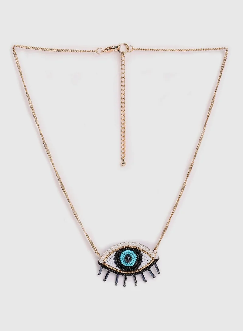 SOHI Evil Eye Necklace