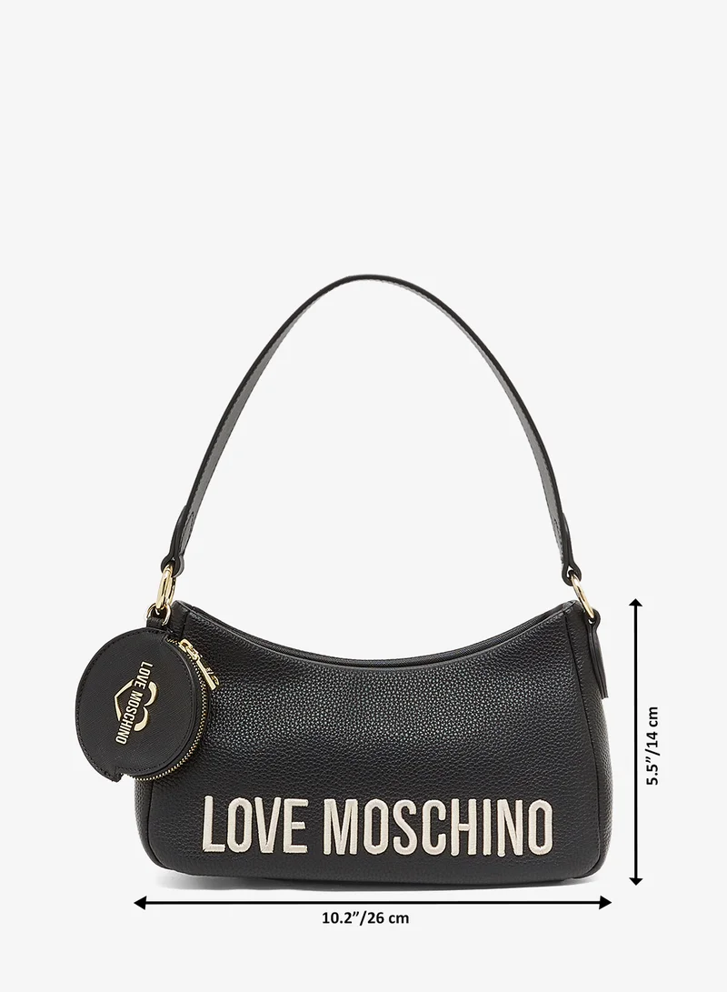 Love Moschino Zip through Shoulder Bag