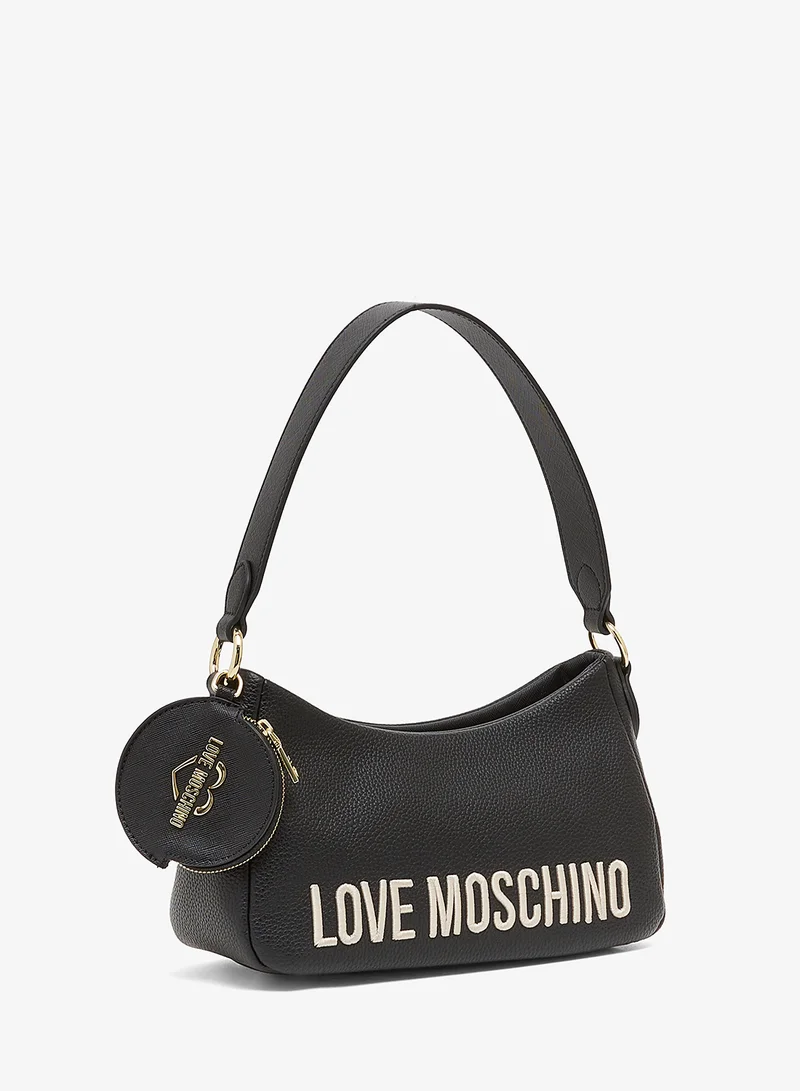 Love Moschino Zip through Shoulder Bag