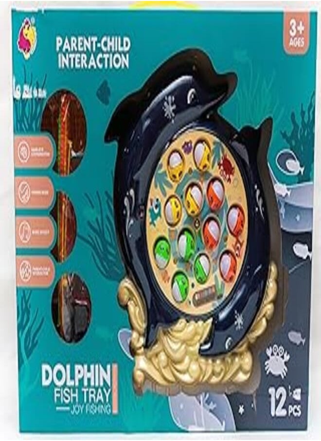 Carol carol Dolphin Fish Tray 12 pcs Music- Batteries+3Y 