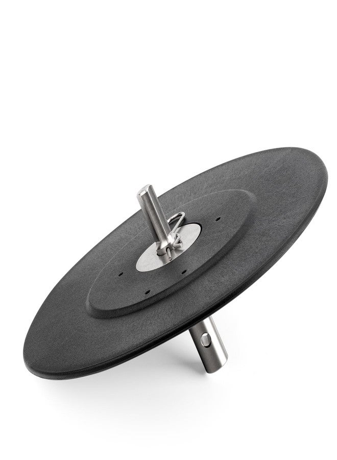 XCWT Ice Fishing Auger Drill Adapter - with 9.1" Auger Stopper Disc, Fit for 1/2 inch Drill Chuck, Ice Auger Drill Bit Attachment Plate to Prevent Auger from Falling into Ice Cave for Outdoor Ice Fishing - Image 1