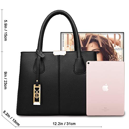 COCIFER Women Top Handle Satchel Handbags Shoulder Bag Tote Purses Messenger Bags - Image 4