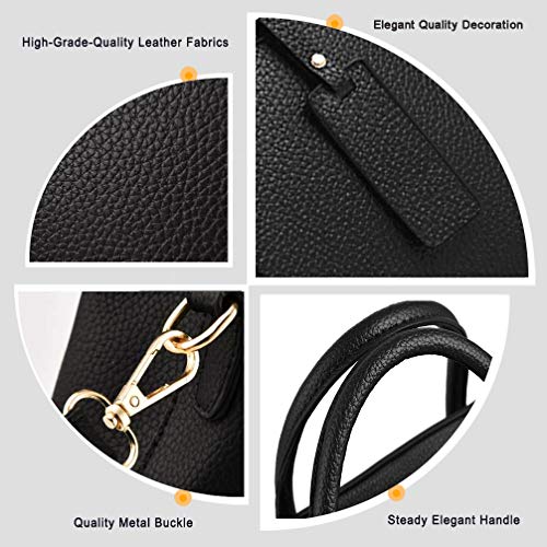 COCIFER Women Top Handle Satchel Handbags Shoulder Bag Tote Purses Messenger Bags - Image 5