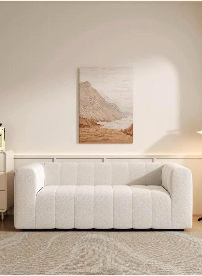 Generic - Light Luxury Style Furniture Sofa Set Beige Without Pillow - Image 1