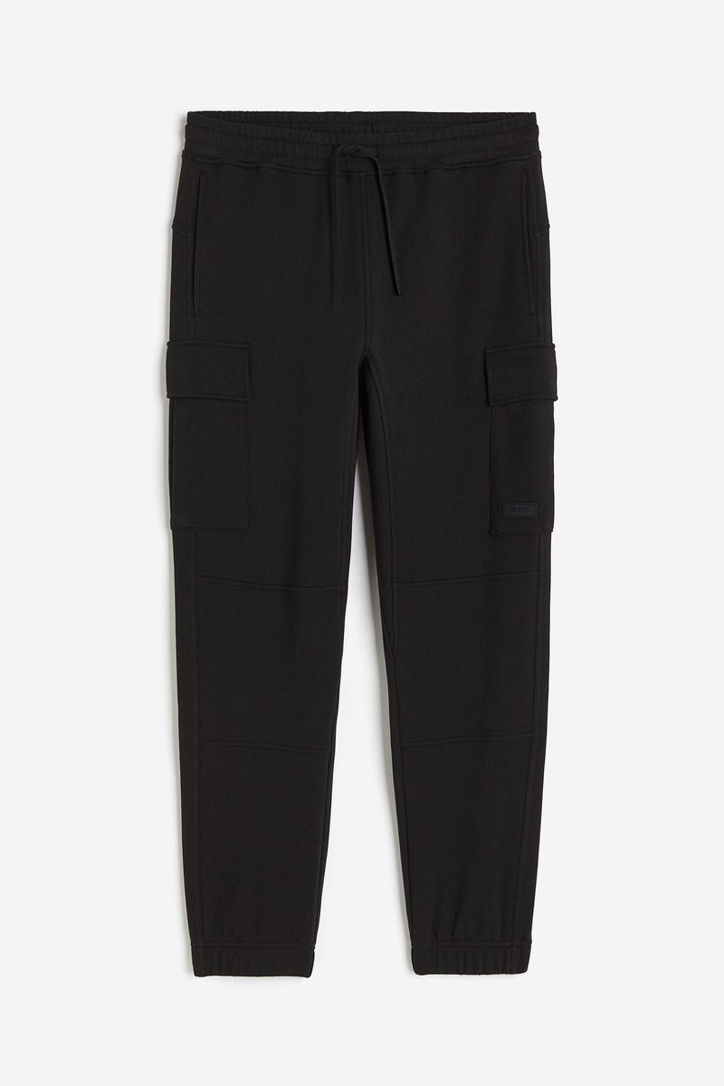 H&M Drymove™ Cotton Cargo Joggers  - Image 3