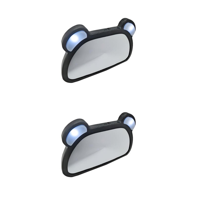 2 pcs Car Interior Rear Mirror Backseat Baby Observation Rearview Mirror - Image 1