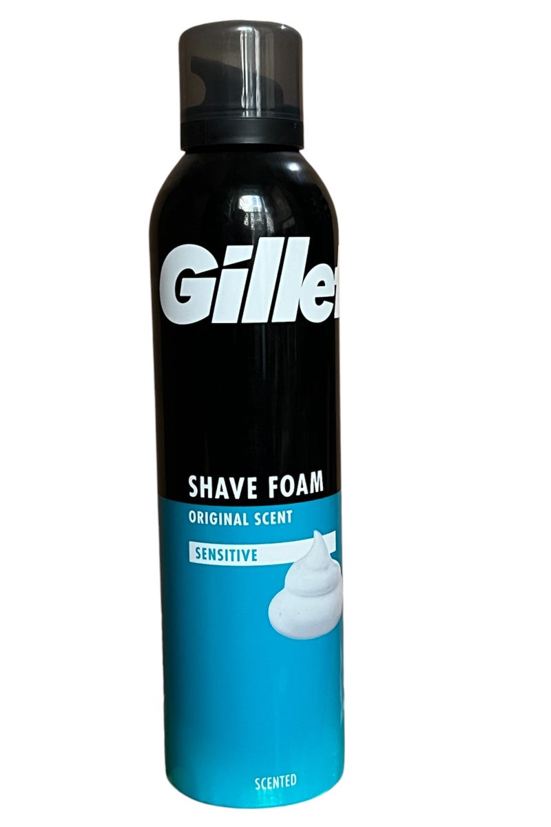 رغوة حلاقة للرجال الحساسين بنكهة أصلية 200 مل - Image 1
