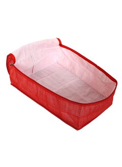 Kuber Industries Kuber Industries Dot Printed Petticoat Saree Cover Wardrobe Organiser Clothes Storage Bag-Pack of 2 (Red)-HS_38_KUBMART20983  - Image 3